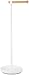 Amazon Basics Toilet Paper Stand with Reserve - White/Beech