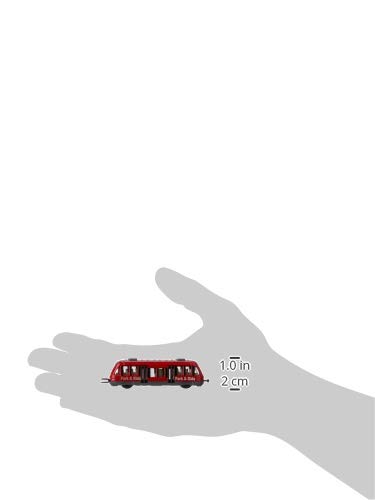 siku 1013, Nahverkehrszug, Metall/Kunststoff, Gelb/Blau, Standard-siku-Eisenbahnkupplungen zum Verbinden mit anderen Zügen – Bild 7