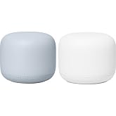 Google WiFi Mesh Router System for Home, Office - 2 Pack - Whole Home Coverage, Dual-Band, Parental Controls, Simple Setup