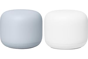 Google WiFi Mesh Router System for Home, Office - 2 Pack - Whole Home Coverage, Dual-Band, Parental Controls, Simple Setup