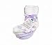 Earth Therapeutics Thera Soft Shea Butter Moisturizing Socks: Lavender/Dots, 2 Pair (Pack of 1)