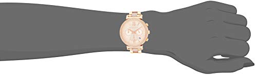 Michael-Kors-Damen-Analog-Quarz-Uhr-mit-Edelstahl-Armband-MK6560