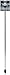 Shoreline Marine All Around Stern Light | Universal Plug Fits Most 2-Pin Bases | Anodized Aluminum Pole | 360-Degree Globe | Navigation Boating Accessory
