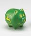 JOHN DEERE GREEN PIGGY BANK