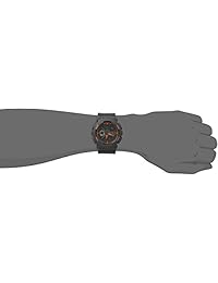 Banda de resina gris para reloj analógico y digital con G Shock GA 110TS-1A4 para hombre, marca Casio.