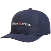 Michelob Ultra Baseball Cap, Navy Blue, Embroidered Logo, Snapback Hat