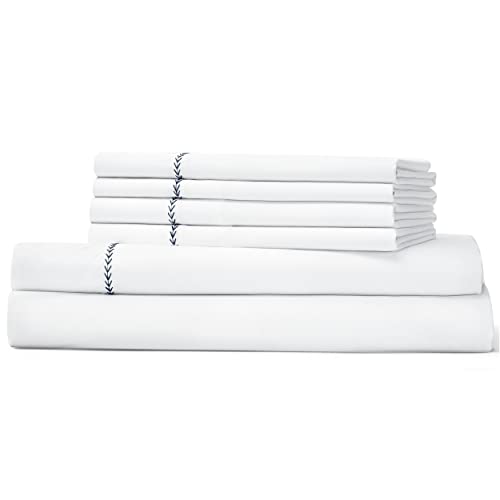 Bedsure Luxury Cooling Bed Sheets 100 Viscose from Bamboo Bed Sheet Set 6 Piece Bedding