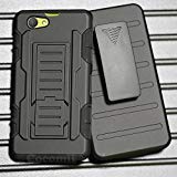 Cocomii Robot Armor Sony Xperia Z1 Compact Case New [Heavy Duty] Premium Belt Clip Holster Kickstand Shockproof Bumper [Military Defender] Full Body Rugged Cover for Sony Xperia Z1 Compact (R.Black)