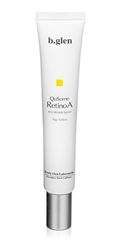 b.glen QuSome RetinoA | Retinol (Vitamin A) | Retinoic Acid Tocopheryl (Vitamins A & E) | Squalane | Organic Shea Butter | Anti-Aging Serum from Japan | Repair Wrinkles | Firms Skin | (15g/0.53oz.)