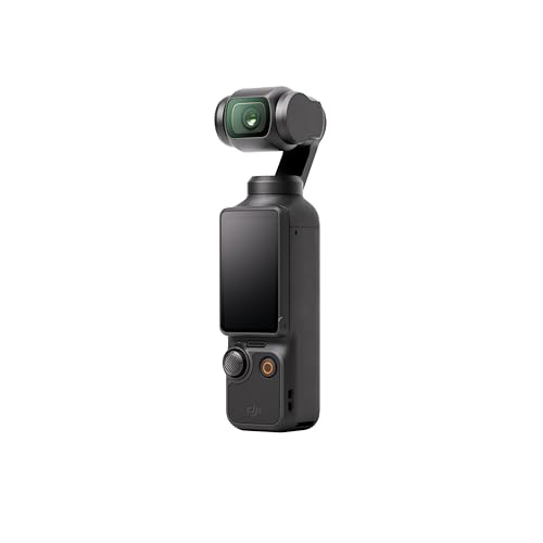 DJI Osmo Pocket 3 – Pocket-Sized 4K Vlogging Camera with 1 CMOS, 120fps Video, 3-Axis Stabilization, Face/Object Tracking, Rotatable 2 Touchscreen, Ideal for YouTube & Photography