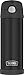 THERMOS FUNTAINER 16 Ounce Stainless Steel Vacuum Insulated Bottle with Wide Spout Lid, Black