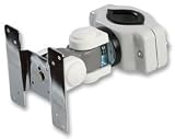 White Bracket Pole Mount VESA75/100 with Swing and Swivel ...