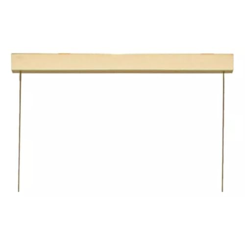 Lustre Pendente Linear 7 Globos de Vidro aluminio soquete para lampadas G9 Dourada Moderno