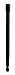 1/4" x 6" Magnetic Nut Setter - Impact Rated - Black Oxide