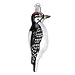Old World Christmas Hairy Woodpecker Glass Blown Ornaments for Christmas Tree