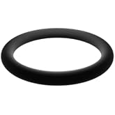 012 Buna-N O-Ring, 70A Hardness, Black, 3/8" ID, 1/2" OD, 1/16" Width (Pack of 100)