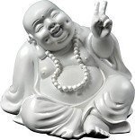Resin Peace Buddha