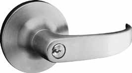 Yale PB5407LN-LC Entry Cylindrical Lever Lock (Less Cylinder)