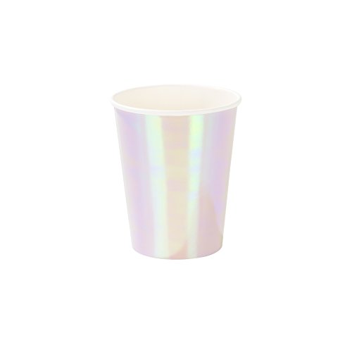 Talking Tables We Heart Pastel Iridescent Shiny Paper Cups for a