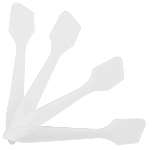 image for Bekith 500 Pack Makeup Frosted Tip Spatula Cosmetic Mask Spatula for M