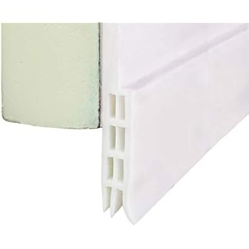 VITAM AMO Door Sweep Door Weather Stripping No Tools Required 2'' Width x 36'' Length Easy Cut to Size