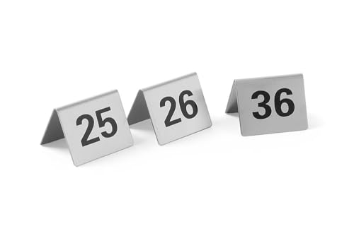 HENDI Tablestand numbers, 50x35x(H)40 mm