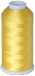1 Cone of Commercial Polyester Embroidery Thread Kit - Topaz LT P807-5500 Yards - 40wt