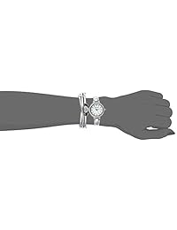 Conjunto de reloj y brazalete con cristales Swarovski AK   3355 de Anne Klein para mujer