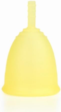 The Monzcare R-CUP Reusable Menstrual Cup Yellow Size 2