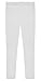 Popular Big Girl's Cotton Ankle Length Leggings - White - 8