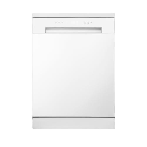 DF030FW - Lavavajillas, Cuba de acero, Serie 100, LED Táctil, Programa Exprés, 13L, Eficiencia E, Blanco