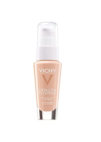 VICHY Flüssige Foundation gegen Falten für reife Haut, Ebenmäßiger und strahlender Teint, Mildert Falten, Mit Lifting-Effekt, Liftactiv Flexiteint 35,