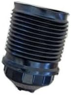 No-Mess Oil Filter Wrench, Large, Flexible Bellows Capture Oil, Use with 3/8" Drive Hand Tools