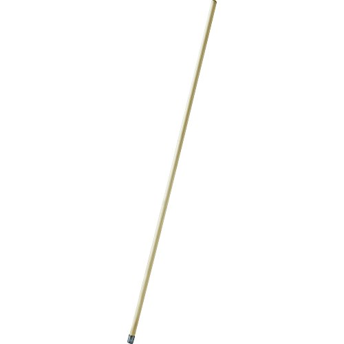Rubbermaid Commercial Products FGH316000000 Wet Mop Handle, Bolt-On, Hardwood with Metal Cap, 60