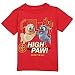 Disney Little Boys' Toddler Puppy Dog Pals Tee, Red 2T