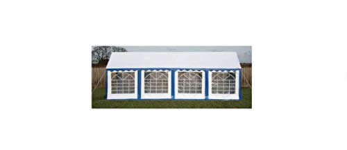 Partyzelt 4 × 8 m Gartenbauten Pavillons und Partyzelte Blau – Bild 5