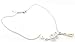 BeeSpring Fashion Pendant Chain Pearl Statement Charm Necklace