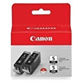 SuppliesOutlet Canon 0628B009 Compatible Black Ink Cartridge 2-Pack of PGI-5Bk