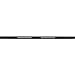 HulkFit Solid 2-Inch Olympic Bar Barbell Weight Lifting Bar, 700-Pound Capacity (Black, 7-Foot)