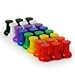 Colorful Push Pin Magnets - Small Pawn Tumb Tacks for Refrigerator, Whiteboard, Chalkboard - Multicolor Class Markerboard, Office, Map Magnets