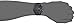 Kenneth Cole REACTION Male Analog-Quartz Watch with Black Strap, Stainless Steel, 22 (Model: RKC0214001)