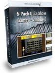 TGI 6-pack Powerpoint Quiz Show Games Vol. 3 for Educational Programs,Training Classes, and Teaching Venues- Customize and add your own questions - Single User Lic. [CD-ROM] Windows
