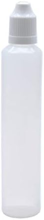 Dasunny 20Pcs 60ml LDPE Squeeze Bottle Plastic Tip Dropper Bottles