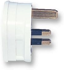 MK Electric 3-Pin 13A Safety Plug 240V White UK Mains Plug ASTA BS1363