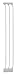 Dreambaby 7 in. White Chelsea Extra Tall Extension