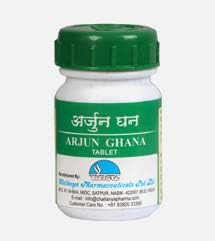 Chaitanya ARJUNSAL, Terminalia Arjuna 60 Tablets Ghana Vati Satva, Concentrated Aqueous Herbal Extracts (3 Bottle)