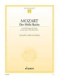 The Magic Flute: "Der Hölle Rache". coloratura soprano and piano. soprano colorature.