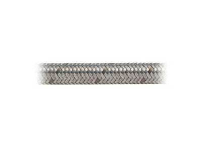 Earl's 420008 Perm-O-Flex Stainless Steel Braid -8AN Rubber Hose - 20 Feet