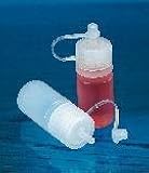 Drop-dispenser bottles, 4 oz (125 mL) Nalgene LDPE with cap, 24-415, case/48
