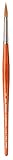 da Vinci Watercolor Series 5550 CosmoTop Mix F Paint Brush, Round Synthetic/Natural Mix, Size 8